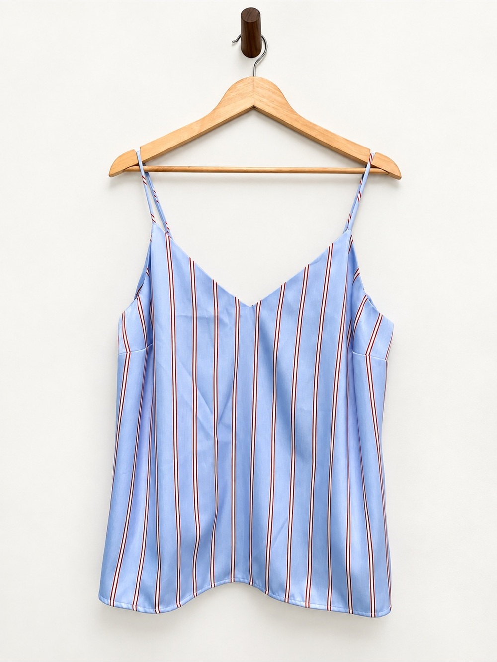 Sonoma Blue Red & White Striped Cami Tank Top